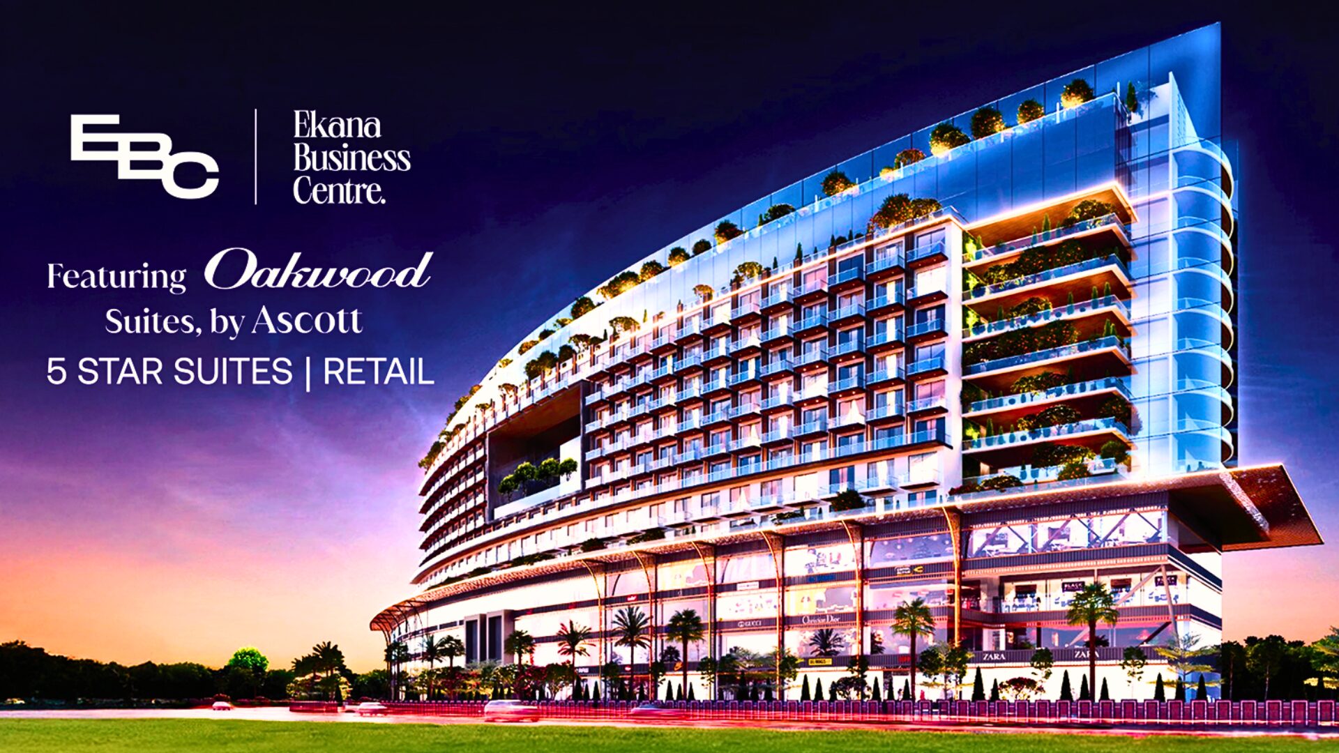 Ekana Business Center Lucknow – premium commercial and hotel suites
