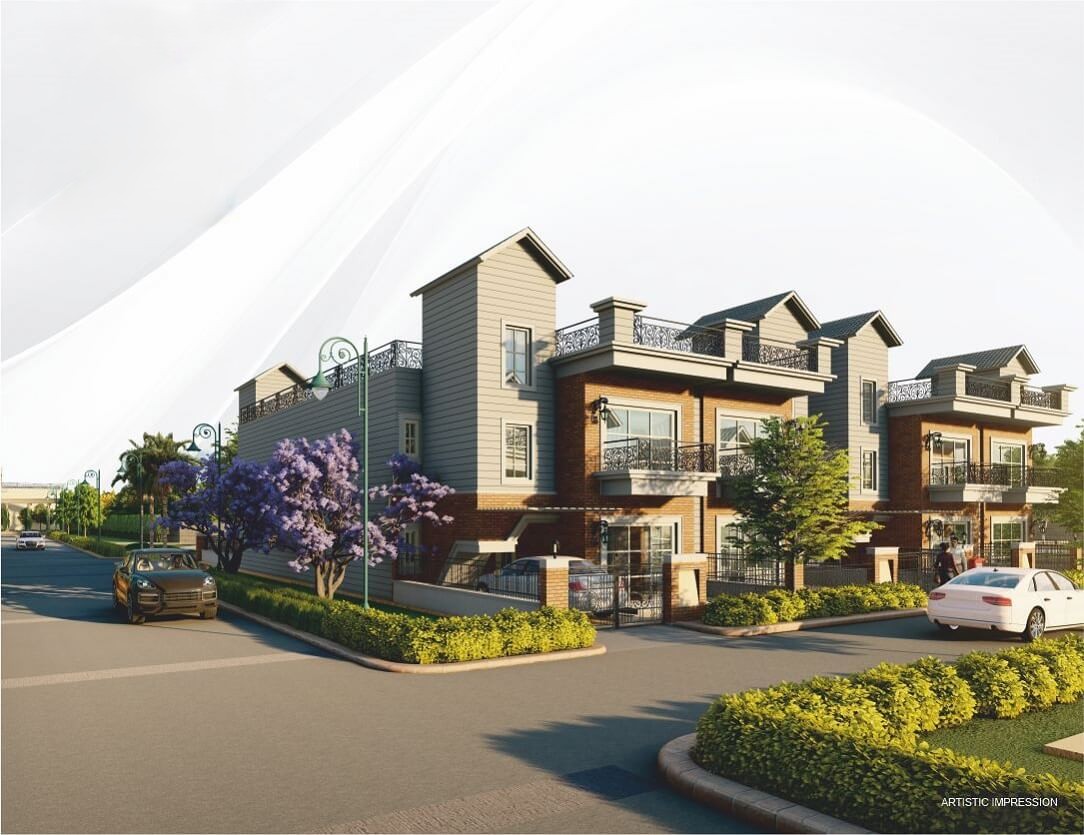 A view of Eldeco Imperia, one of the leading Eldeco projects in Lucknow offering plots and villas.