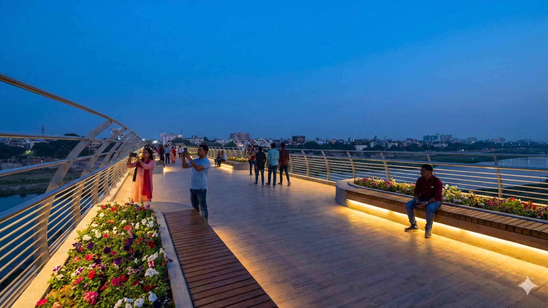 Smiling Bridge Curve Design Lucknow