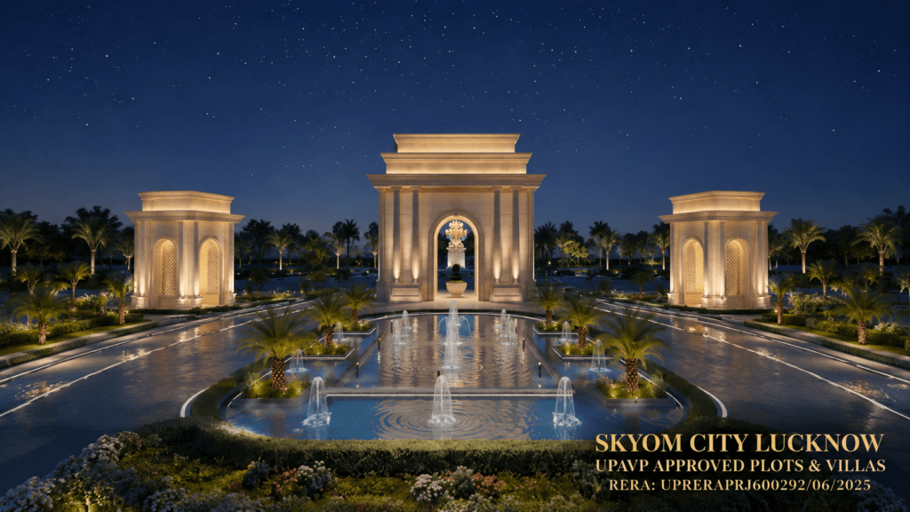 SKYOM City Lucknow - UPAVP Approved Plots and Villas